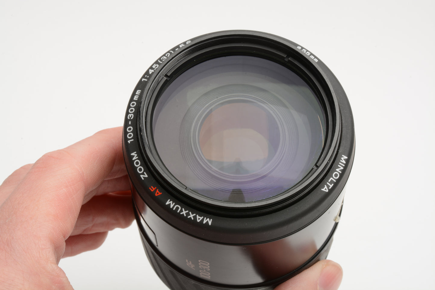 Minolta Maxxum AF 100-300mm f4.5-5.6 Zoom lens, Caps, Sky, Nice!