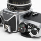 Nikon FE 35mm SLR w/Nikkor 50mm f1.8 Lens, Strap, New Seals, Great!