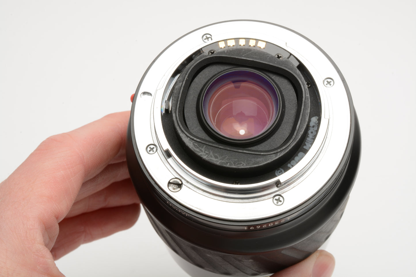 Minolta Maxxum AF 100-300mm f4.5-5.6 Zoom lens, Caps, Sky, Nice!