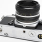 Nikon FE 35mm SLR w/Nikkor 50mm f1.8 Lens, Strap, New Seals, Great!