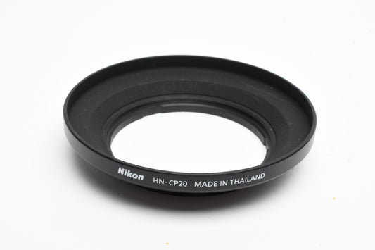 Nikon HN-CP20 genuine Lens hood, Nice and clean