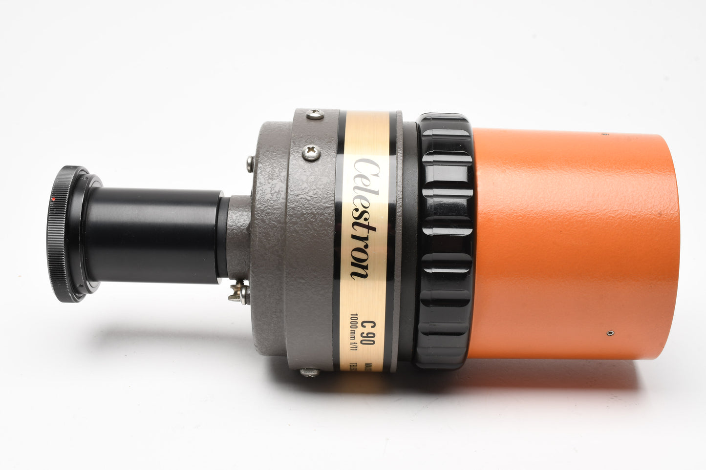 Celestron C90 1000mm f11 Mirror Lens w/2.5X Extender, 18mm Eyepiece, case++