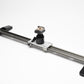 Glidetrack 28" camera rail slider w/ Manfrotto 308RC ball head + QR plate