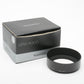 Voigtlander LH-58S Lens Hood for Nokton 58mm f1.4 lens, New Boxed