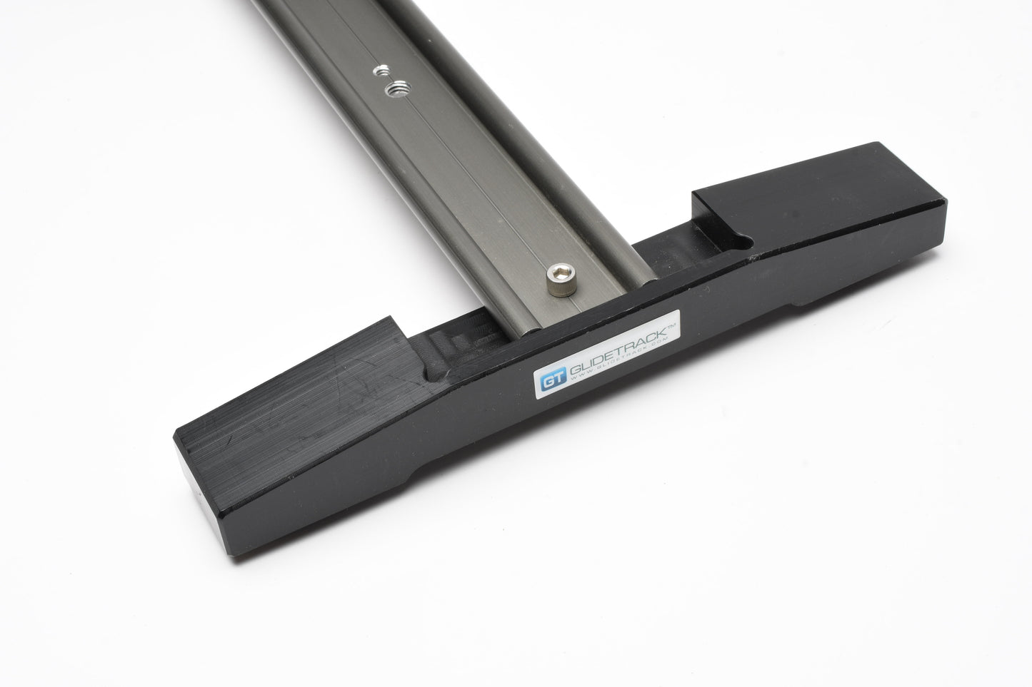 Glidetrack 28" camera rail slider w/ Manfrotto 308RC ball head + QR plate
