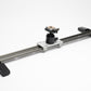 Glidetrack 28" camera rail slider w/ Manfrotto 308RC ball head + QR plate