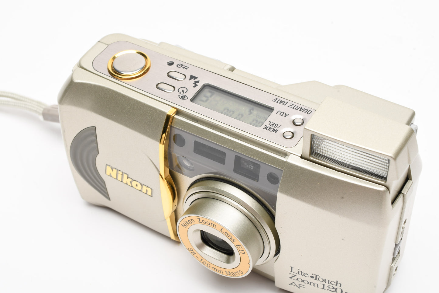 Nikon LiteTouch Zoom 120ED QD 35mm Point&Shoot, Very clean, tested