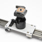 Glidetrack 28" camera rail slider w/ Manfrotto 308RC ball head + QR plate