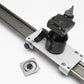 Glidetrack 28" camera rail slider w/ Manfrotto 308RC ball head + QR plate