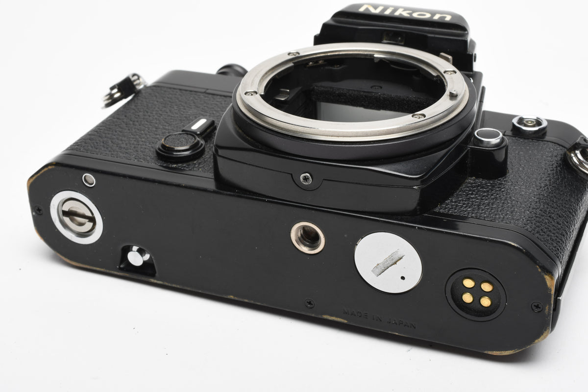Nikon FM Black 35mm SLR Body, New seals, Clean, Great!
