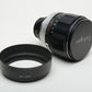 Soligor 135mm f1.8 Tele lens, Case, hood, Minolta MD (T-Mount), Great!