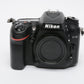 Nikon D7100 DSLR Body Only w/2X Batts, charger, Only 14,170 Acts!  Fully tested, nice!