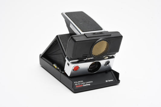 Polaroid SX70 Sonar One Step BC Instant camera, Tested, Clean