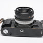 Canon A-1 35mm SLR w/50mm F1.8 SC lens, grip, strap, new seals, Great!