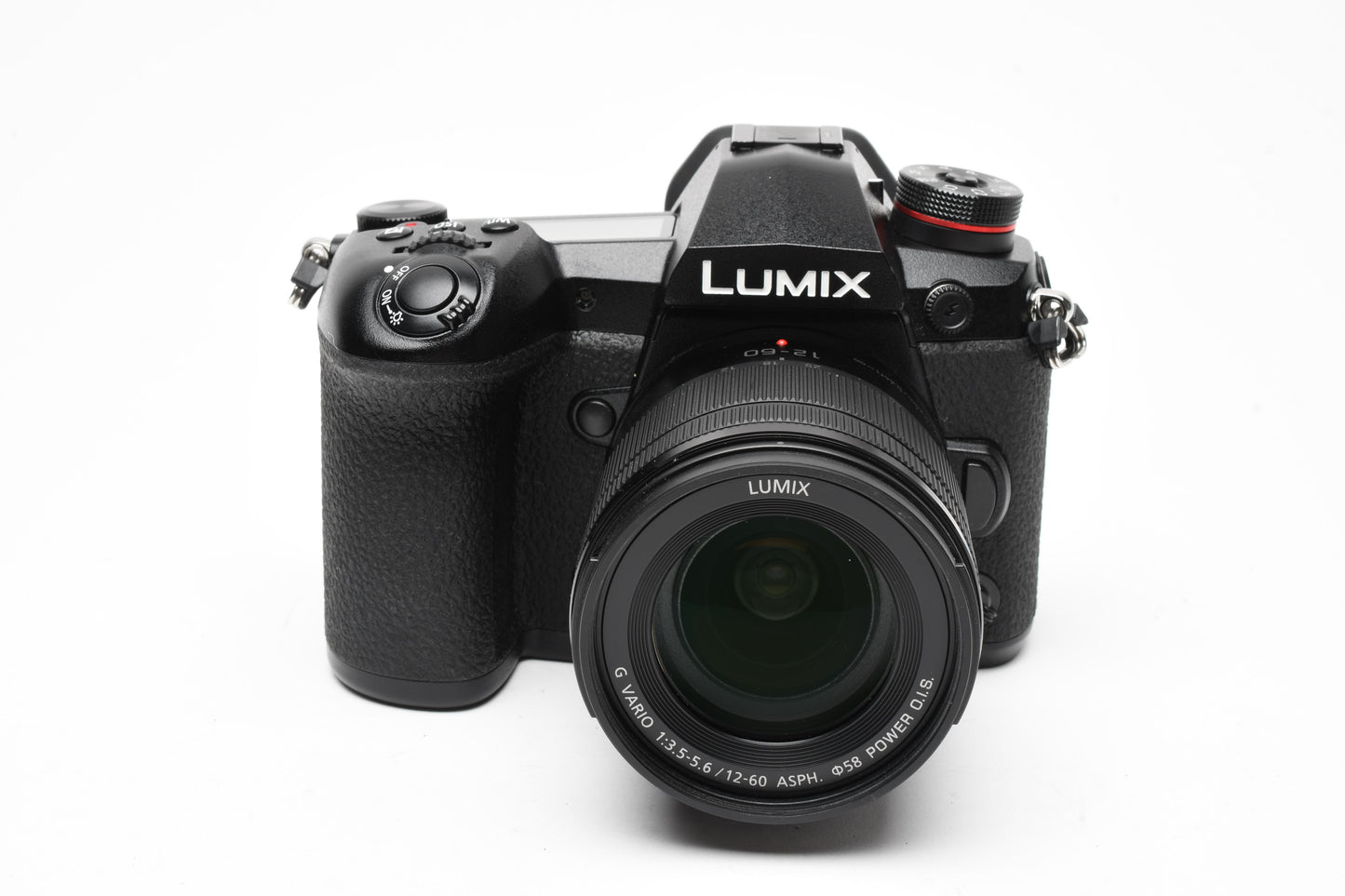 Panasonic Lumix DC-G9 w/12-60mm f3.5-5.6 +2 Batts, Boxed, 1404 Acts