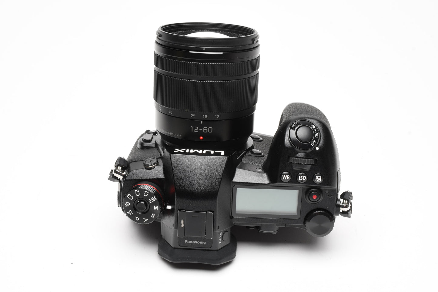 Panasonic Lumix DC-G9 w/12-60mm f3.5-5.6 +2 Batts, Boxed, 1404 Acts