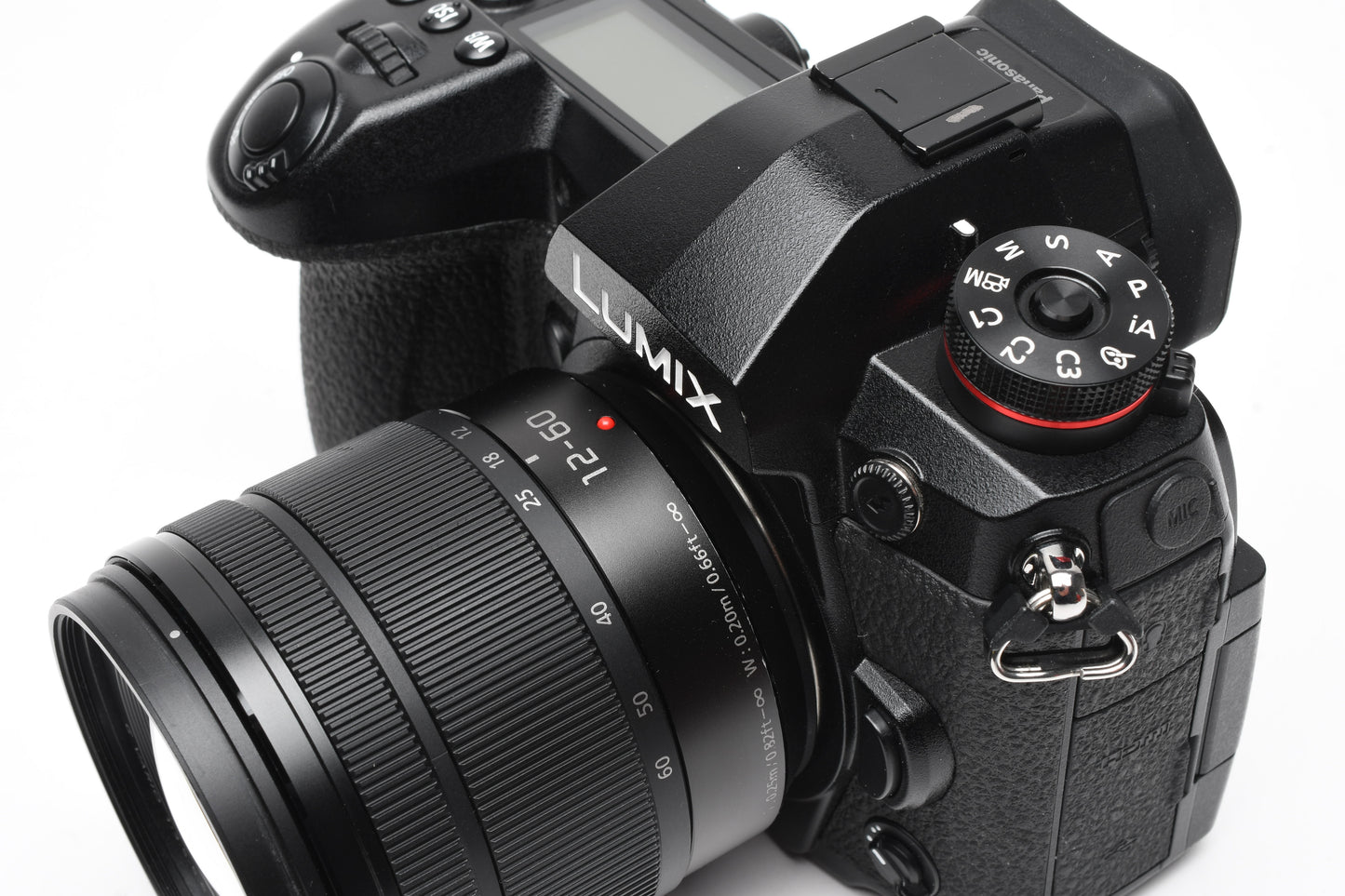 Panasonic Lumix DC-G9 w/12-60mm f3.5-5.6 +2 Batts, Boxed, 1404 Acts