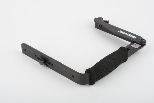 FlashFrame Quick flip 35mm camera flash bracket