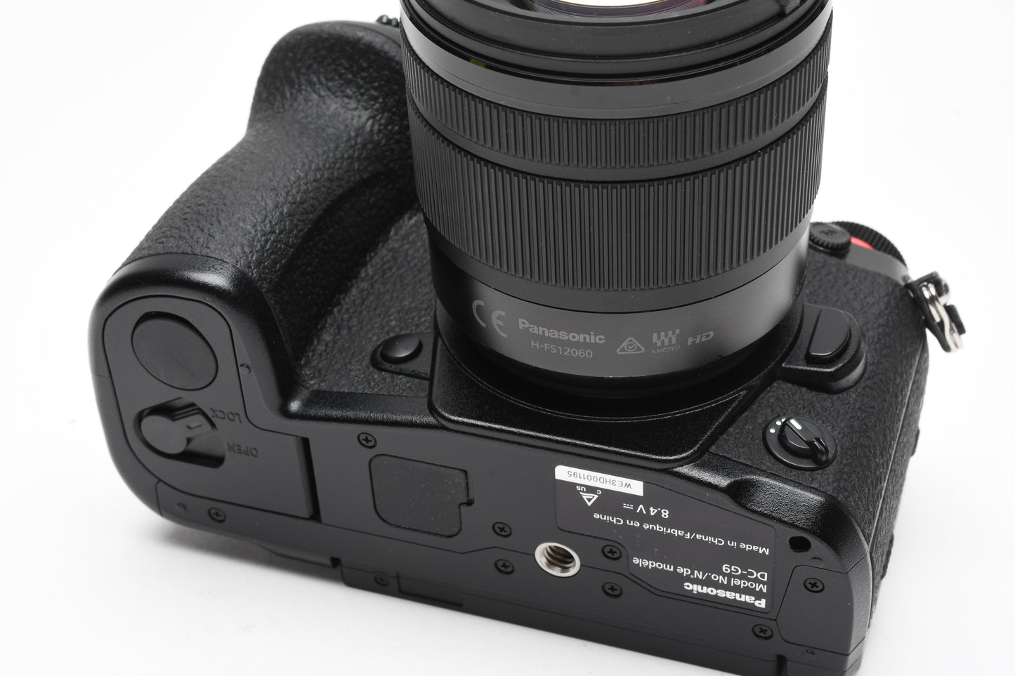 Panasonic Lumix DC-G9 w/12-60mm f3.5-5.6 +2 Batts, Boxed, 1404 Acts