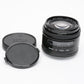 Sigma AF 24mm f2.8 Super Wide II macro MC lens, caps, Sony A Mount