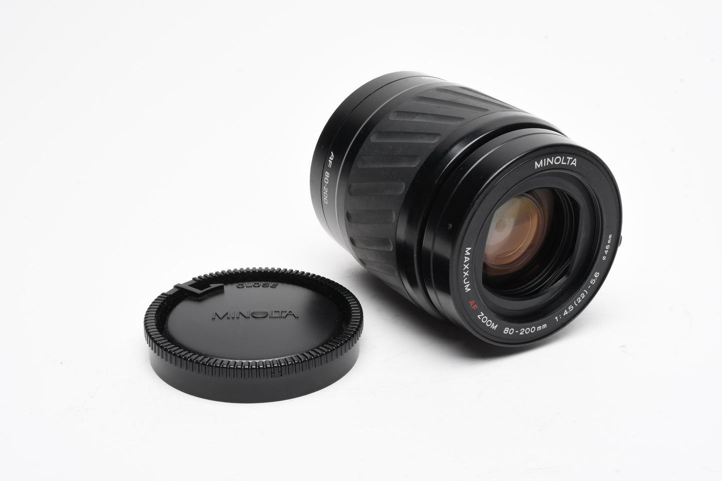 Minolta Maxxum AF 80-200mm f4.5-5.6, Nice & Compact, Built-in cap