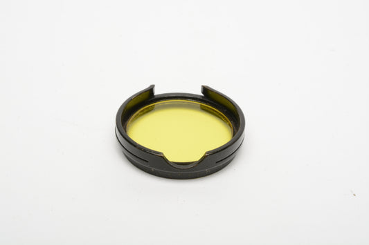 Optochrom 1 Yellow Filter 27mm, Clean