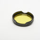 Optochrom 1 Yellow Filter 27mm, Clean