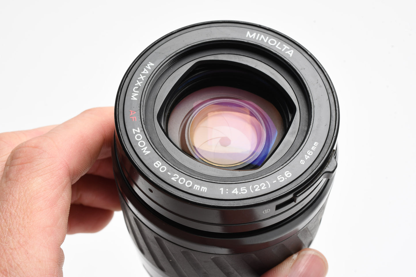 Minolta Maxxum AF 80-200mm f4.5-5.6, Nice & Compact, Built-in cap