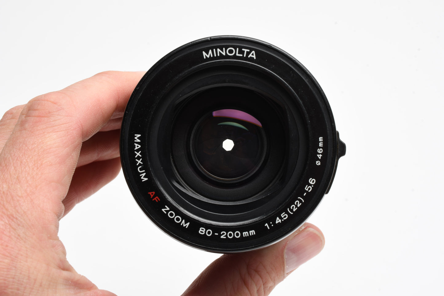 Minolta Maxxum AF 80-200mm f4.5-5.6, Nice & Compact, Built-in cap