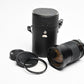 Vivitar 28-85mm f2.8-3.8 Zoom lens Nikon Ai Mount, Clean, UV+Case