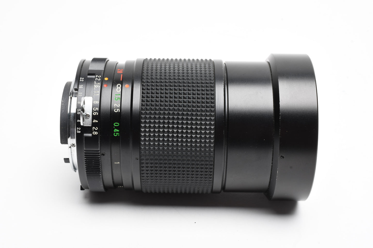 Vivitar 28-85mm f2.8-3.8 Zoom lens Nikon Ai Mount, Clean, UV+Case