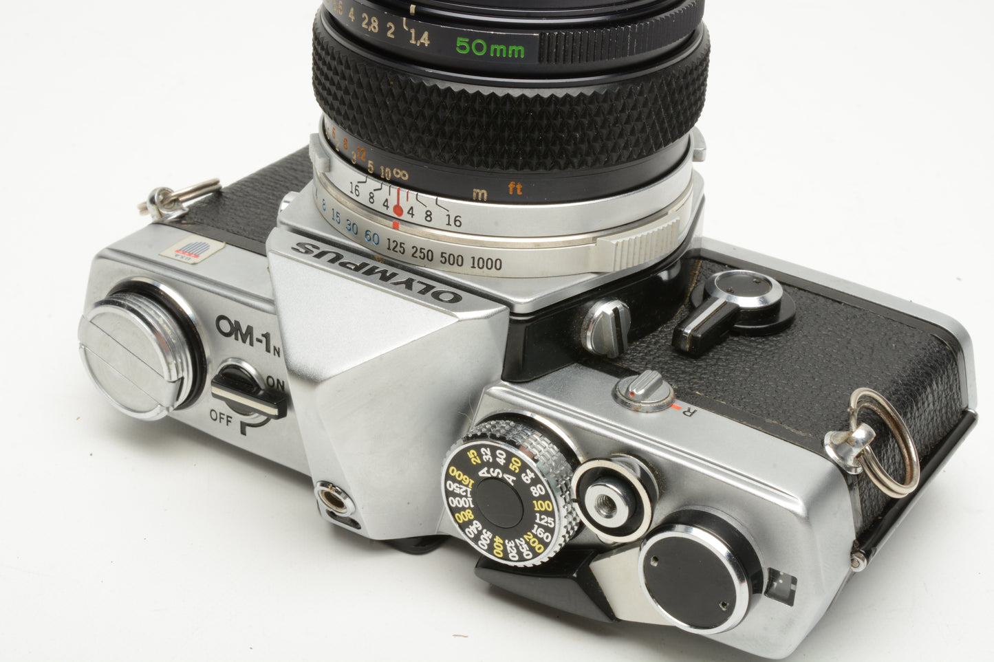 Olympus OM-1N MD 35mm SLR Body w/Zuiko 50mm f1.4, new seals, Great!