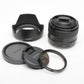 Sony 35mm f1.8 SEL35F18 wide angle E-mount lens, caps, hood, UV, tested