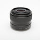 Sony 35mm f1.8 SEL35F18 wide angle E-mount lens, caps, hood, UV, tested