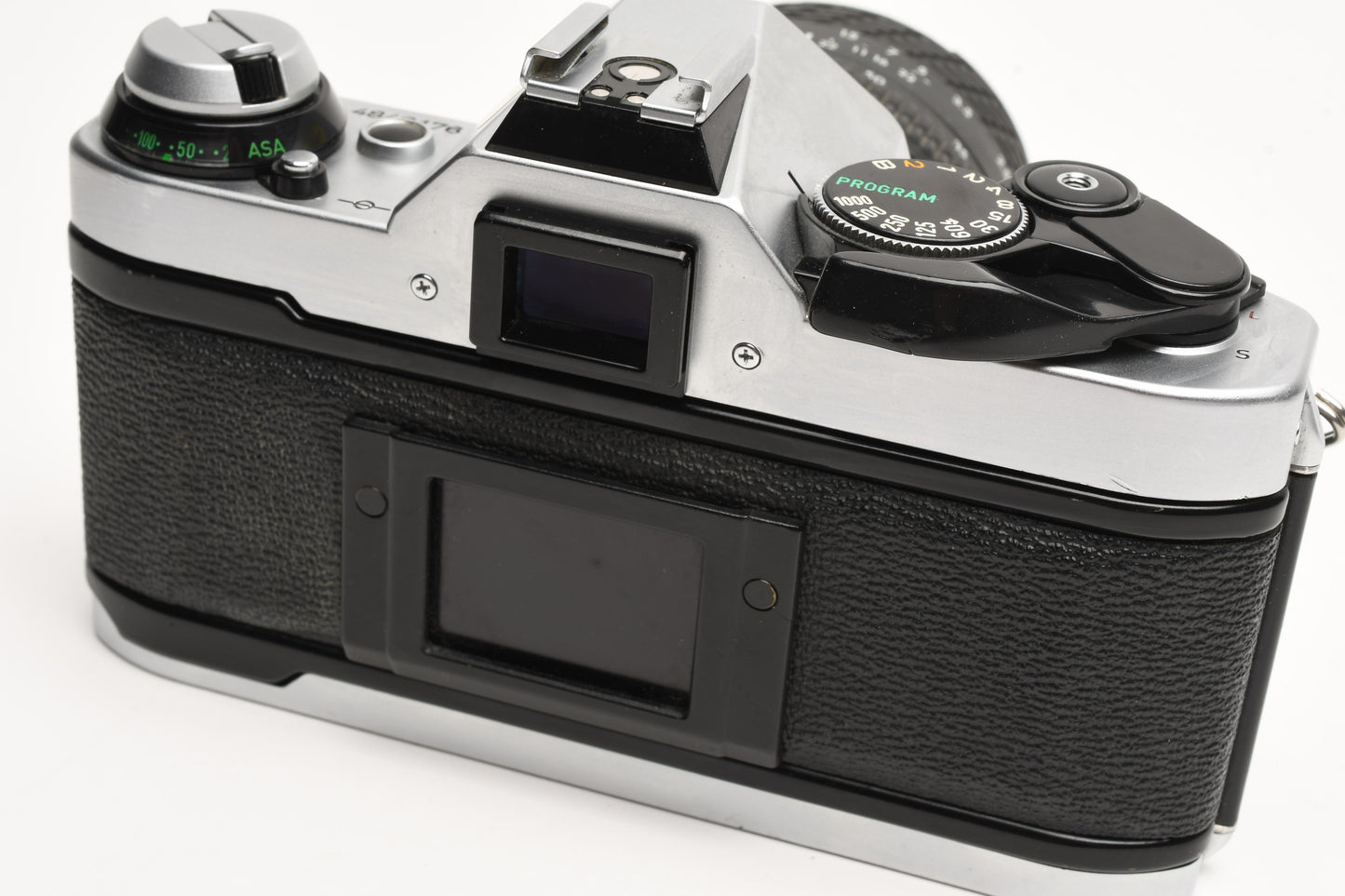 Canon AE-1 Program 35mm SLR Camera w/Sigma 35-80mm Zoom, New Seals