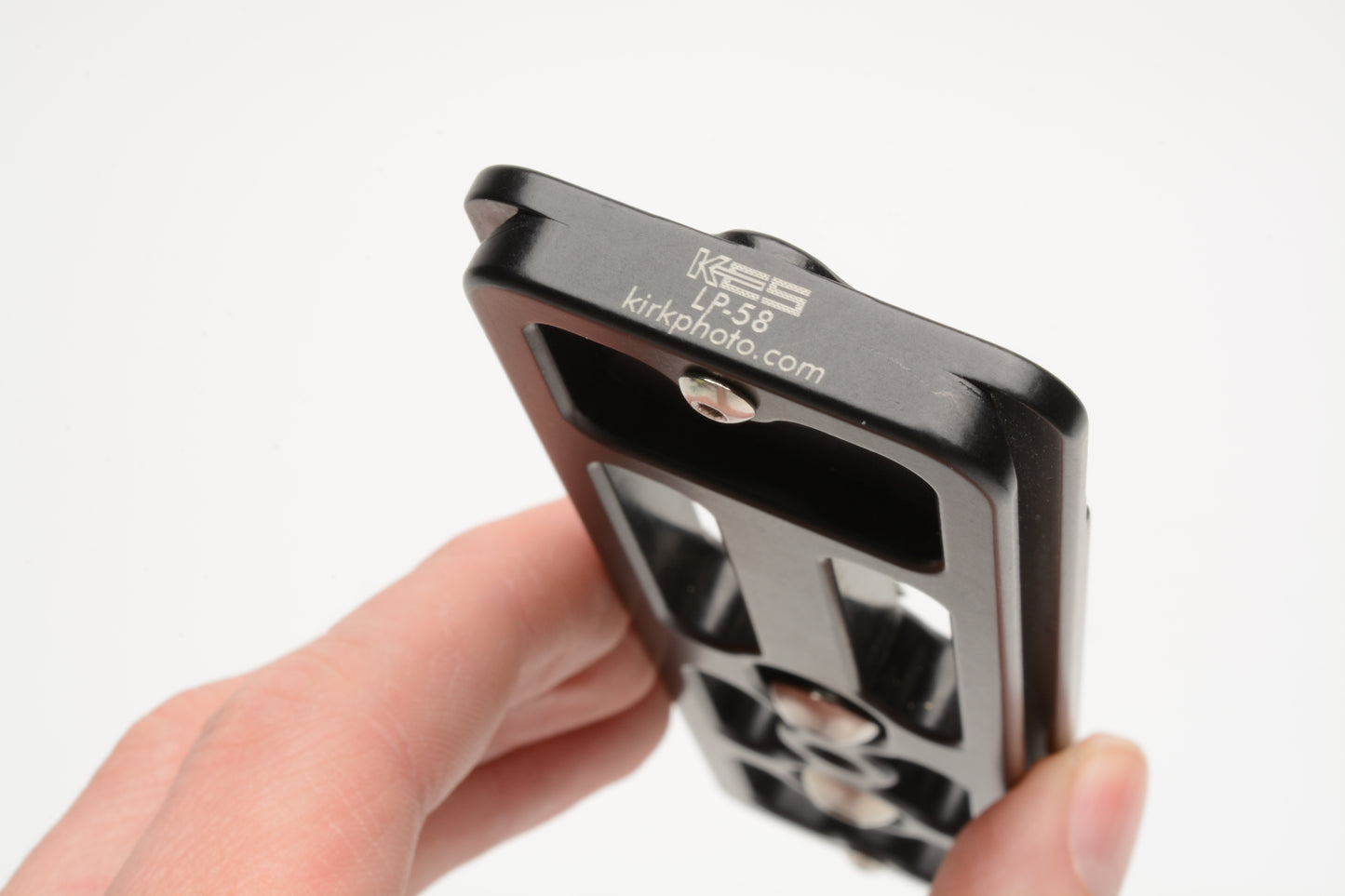 Kirk KES LP-58 6" Arca-Type Quick Release Lens Plate for Canon 400mm f2.8 Lens