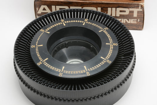 3X Airequipt Carousel Rotary 100 slide trays, very clean