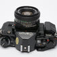 Canon A-1 35mm SLR w/50mm F1.8 lens, grip, strap, new seals, Timeless & Accurate