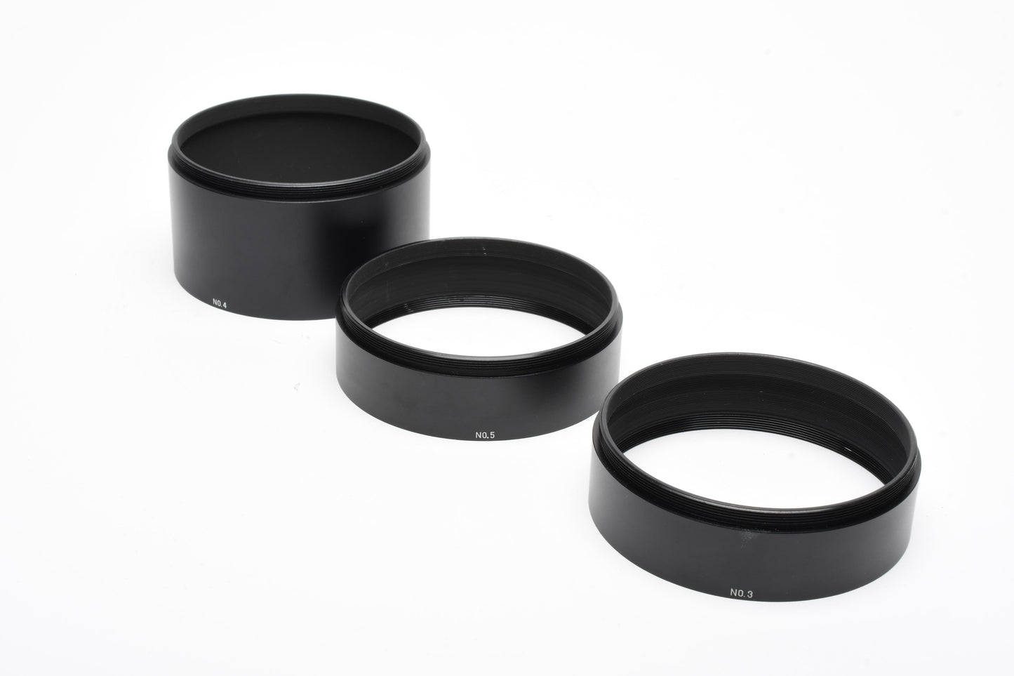 Mamiya Extension ring set for Press w/Additional Slip-on 42mm adapter, Mint
