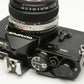 Olympus OM-2N 35mm SLR Black w/Zuiko 50mm f1.8 lens, strap, sky, manuals+New seals