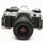 Canon AE-1 Program 35mm SLR Camera w/Sigma 28-70mm Zoom, New Seals