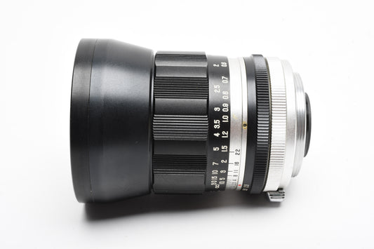 Asashi Pentax Auto Takumar 35mm f2.3 Lens for M42, Case, Mint-