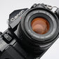 Canon A-1 35mm SLR w/50mm F1.8 lens, grip, strap, new seals, Timeless & Accurate