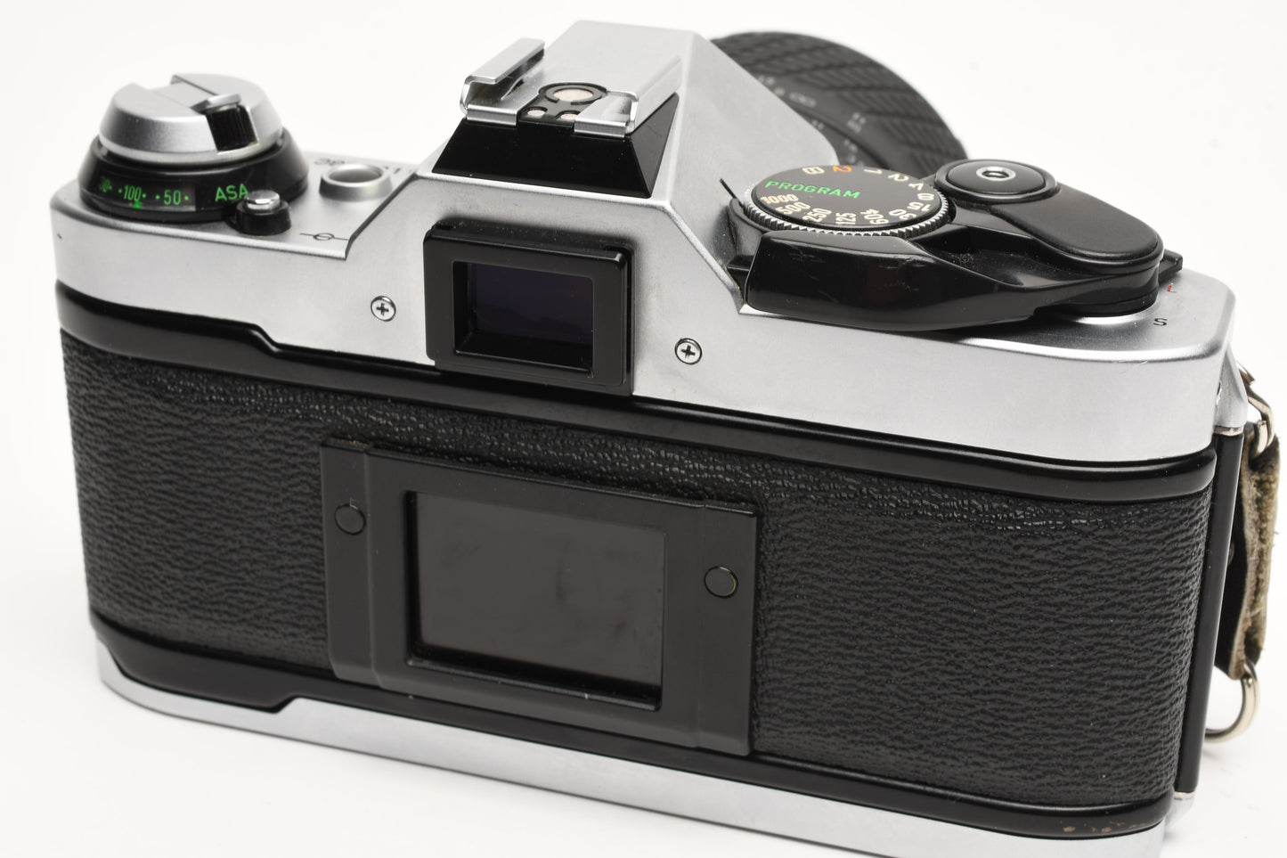 Canon AE-1 Program 35mm SLR Camera w/Sigma 28-70mm Zoom, New Seals