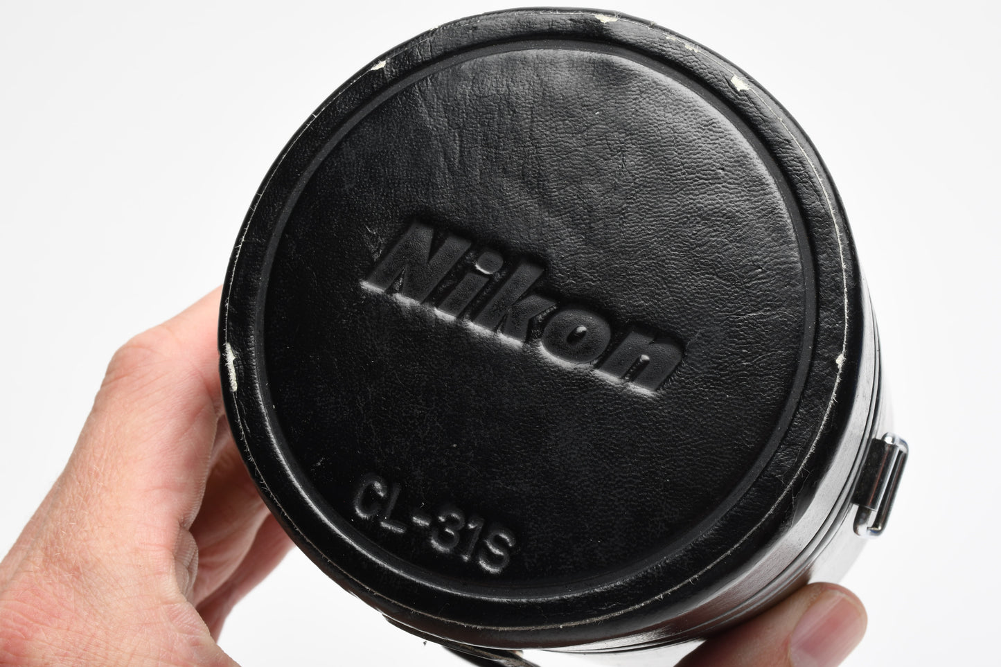Nikon CL-31S hard lens case, ~4.25 x 3.5", good