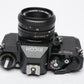 Ricoh KR-5 Super 35mm SLR w/50mm f2.2 Prime lens, cap, New seals, tested, Great!