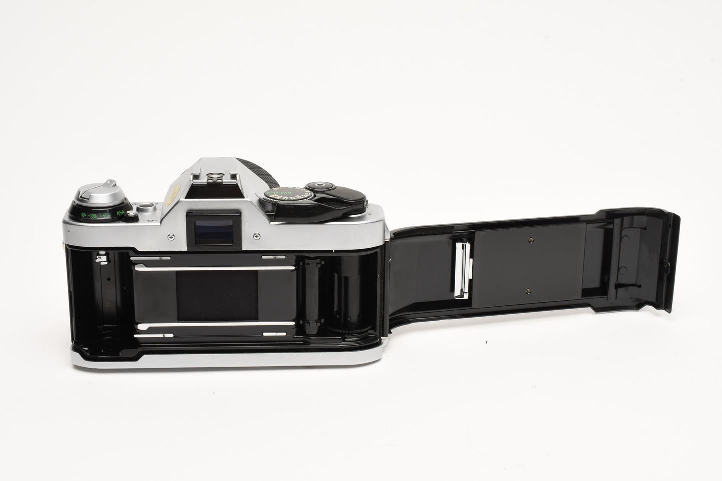 Canon AE-1 Program 35mm SLR Camera w/Sigma 28-70mm Zoom, New Seals