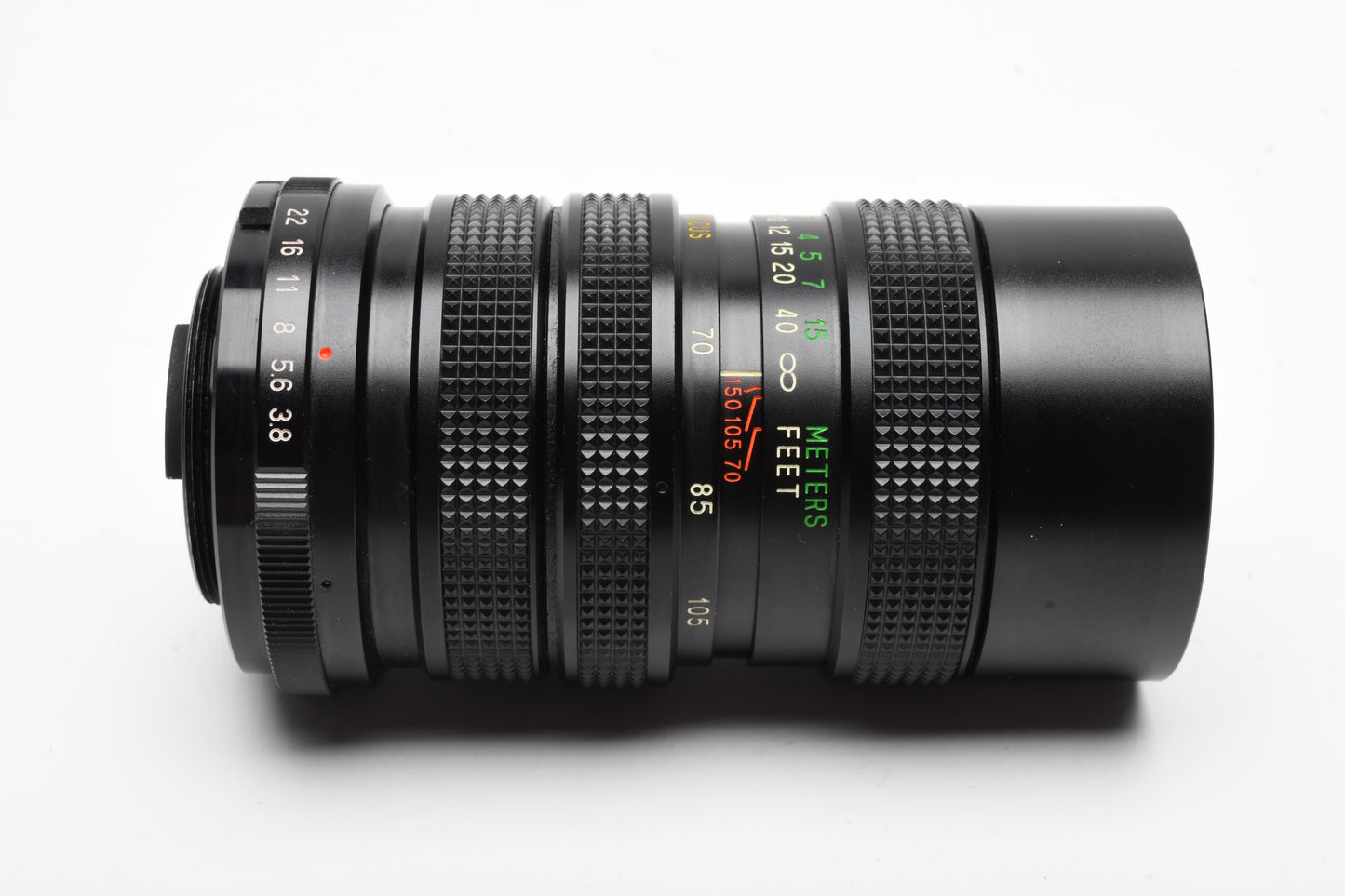 Vivitar 70-150mm f3.8 close focusing zoom M42 Mount, Caps, Sky