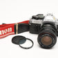 Canon AE-1 Program 35mm SLR Camera w/Tokina 28-70mm Zoom, New Seals