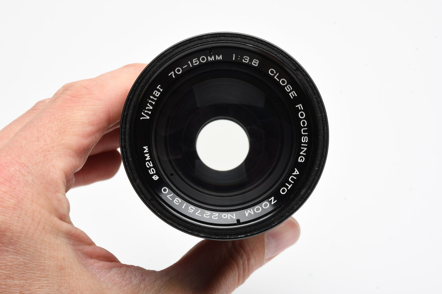 Vivitar 70-150mm f3.8 close focusing zoom M42 Mount, Caps, Sky